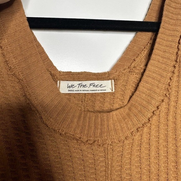 NEW Free People New Magic Thermal Top Women's We The Free in Pretty Penny Size S - Picture 4 of 7